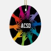 Eenheid - Teamwork - SRF Keramisch Ornament (Rechts)