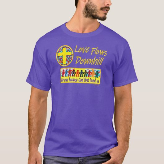 Eenheid uit liefde t-shirt (Voorkant)