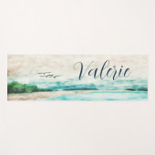 Eenheid van aarde en waterdichte landschapsnaam yogamat (Voorkant (horizontaal))