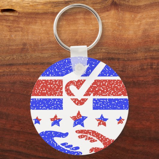 eenheid van de stembus sleutelhanger (Voorkant)