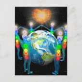 Eenheid van het licht briefkaart (Voorkant)