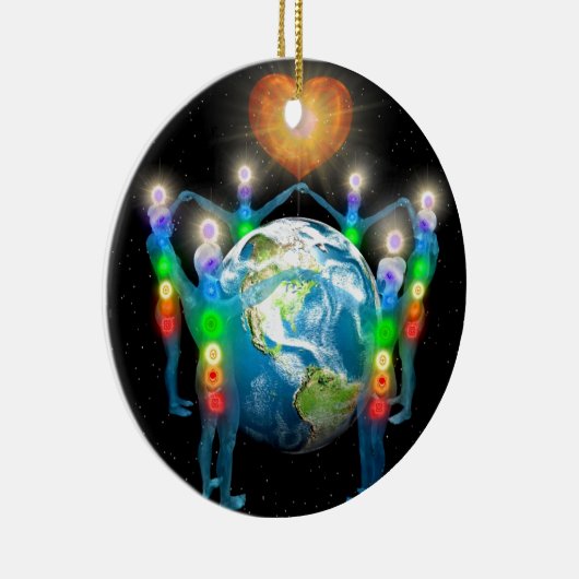 Eenheid van het licht keramisch ornament (Rechts)