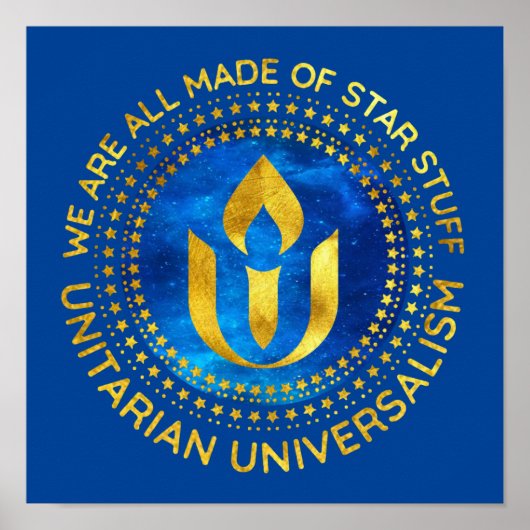 Eenheid van het universeel verenigingswezen poster (Voorkant)