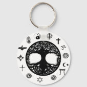 Eenheid van leven sleutelhanger (Voorkant)