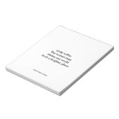 Eenheid van mensen notitieblok (Linkerzijde)