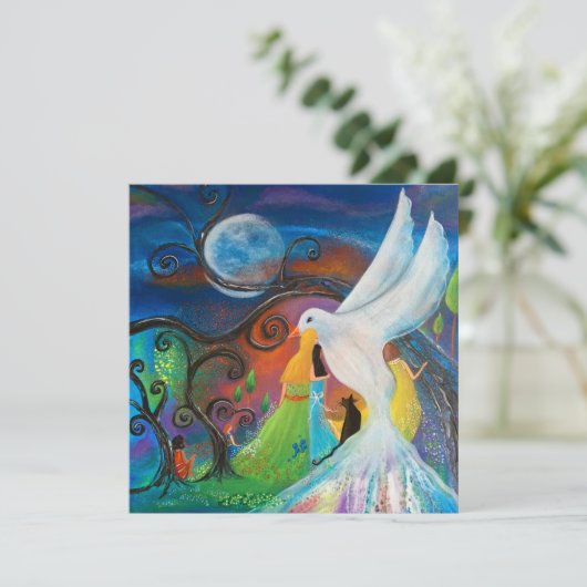 Eenheid Vrouwenempowerment Kaart (Staand voorkant)