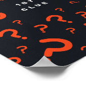 Eenheids-koppelteken voor Escape Room Poster (Hoek)