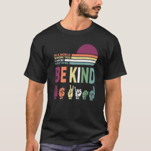 EENHEIDSDAG Oranje antibullebestrijding in gebaren T-shirt