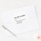 EENHITSWONDER 2 RONDE STICKER (Envelop)