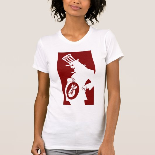 Eenhoevige bom t-shirt (Voorkant)