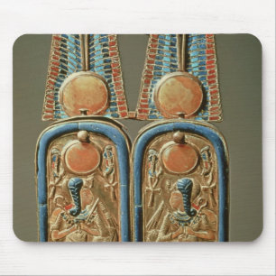 Eenhoevige doos in de vorm van een dubbel koninkli muismat