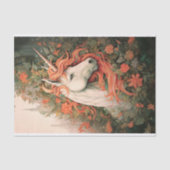 Eenhoorn 1 Decoupage papier (Voorkant)