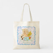 Eenhoorn 2 jaar verjaardag tasjes tote bag (Achterkant)