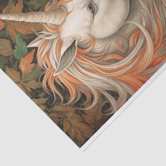 Eenhoorn 3 Decoupage papier (Detail)