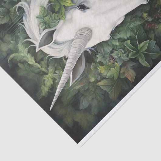 Eenhoorn 4 Decoupage papier (Detail)