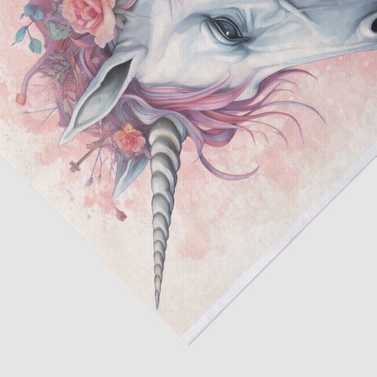 Eenhoorn 9 Decoupage papier (Detail)