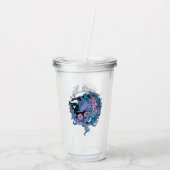 Eenhoorn Acryl Drinkbeker (Achterkant)