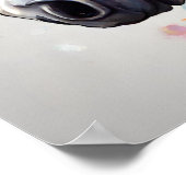 EENHOORN AFBEELDING KUNST POSTER (Hoek)