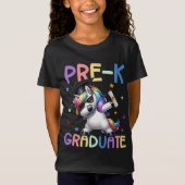 Eenhoorn Afstuderen Preschool Afstuderen Kleutersc T-shirt (Voorkant)