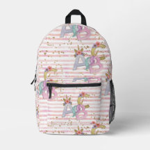 eenhoorn alfabet patroon