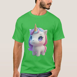 Eenhoorn Anime meisje T-shirt