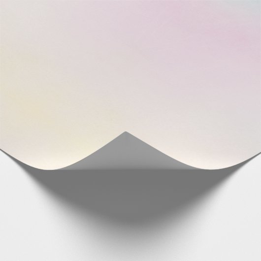 Eenhoorn Aqua Roze Gele Tie Dye Cadeaupapier (Hoek)