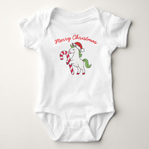 Eenhoorn Baby – Feestelijke vakantie Outfit Romper