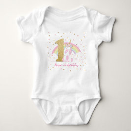 Eenhoorn Baby Girl Bodysuit One Piece 1st Birthday