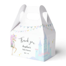 Eenhoorn Baby shower Favor Box.