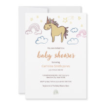 Eenhoorn Baby shower geslachtsneutraal
