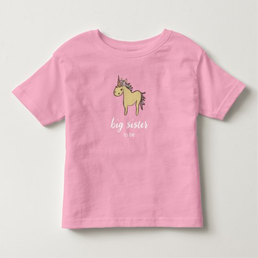 Eenhoorn Baby shower geslachtsneutraal Kinder Shirts (Voorkant)