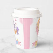Eenhoorn Baby shower papieren bekers (Rechts)