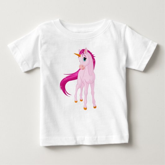 Eenhoorn Baby T-shirt (Voorkant)