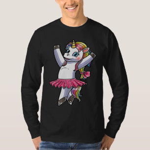 Eenhoorn Ballet Dans Ballerina Dansend Danseuse T-shirt