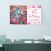 Eenhoorn Ballon Party Banner (Beurs)