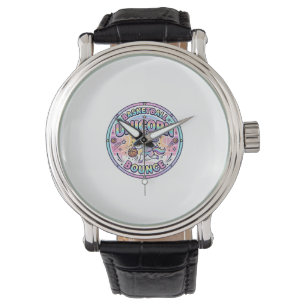Eenhoorn Basketbal Eenhoorn Stuiteren Grappig Shir Horloge