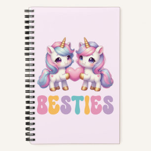 Eenhoorn Besties beste vrienden voor altijd Notitieboek