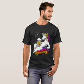 Eenhoorn Bierfeest T-shirt (Voorkant volledig)