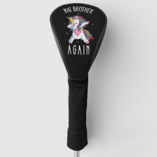 Eenhoorn Big Brother weer zwanger om mama papa te Golfheadcover