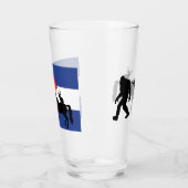 Eenhoorn, Bigfoot en Jackalope Glas (Links)