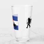 Eenhoorn, Bigfoot en Jackalope Glas (Links)