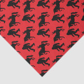 Eenhoorn, Bigfoot en Jackalope Tissuepapier (Detail)