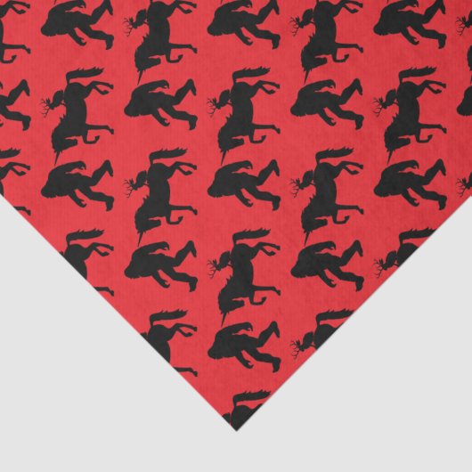 Eenhoorn, Bigfoot en Jackalope Tissuepapier (Detail)