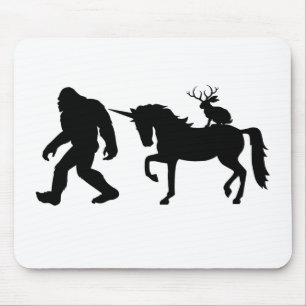 Eenhoorn, Bigfoot, Jackalope Muismat