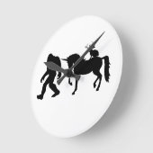 Eenhoorn, Bigfoot, Jackalope Ronde Klok (Hoek)