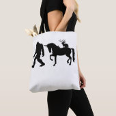 Eenhoorn, Bigfoot, Jackalope Tote Bag (Dichtbij)