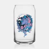 Eenhoorn Blikvorm Glas (Achterkant)
