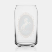 Eenhoorn Bloed Halloween Blikvorm Glas (Achterkant)