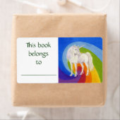 Eenhoorn boek label (Insitu)