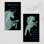 Eenhoorn Boho Style Visitekaartje (Voorkant / Achterkant)